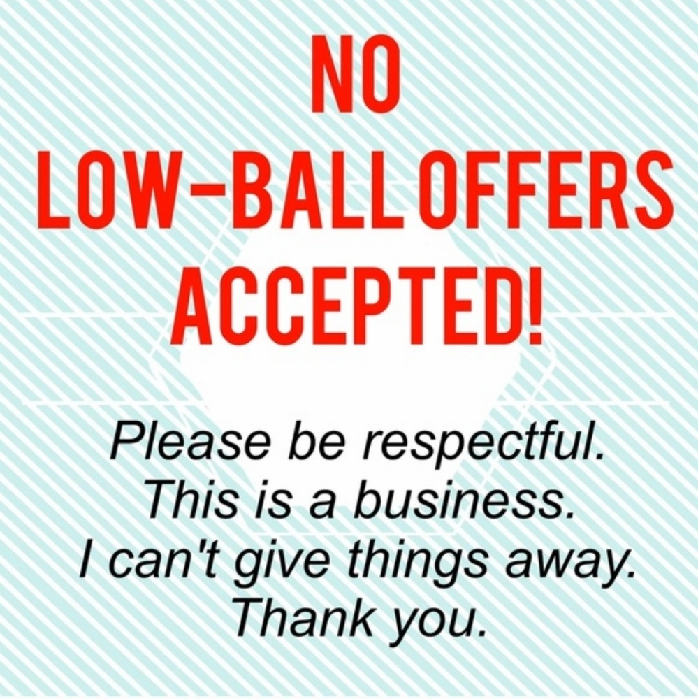Please stop low balling